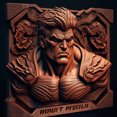 3D модель Игра Кулак Полярной Звезды Затерянный рай (STL)